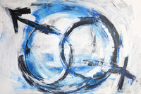 Je t'aime moi non plus 40X60