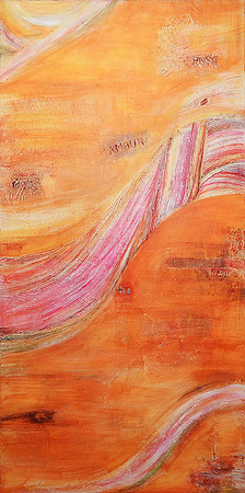 (Sold/Vendu) La vie en rose - 36X72