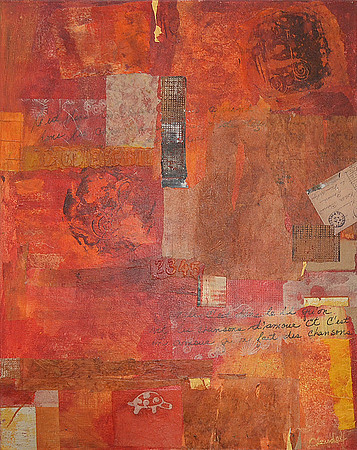 C'est dans les chansons - 24X30